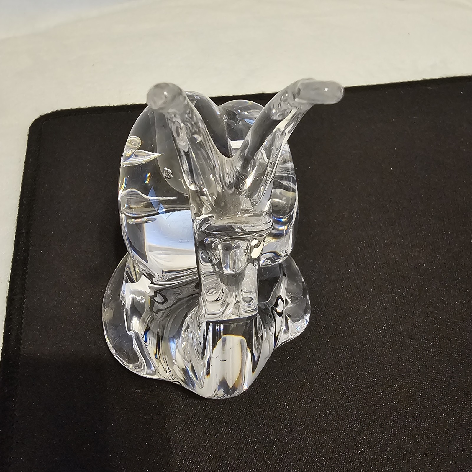 Murano Italy Glass Snail MCM V Nason And C Murano Sticker On Bottom 4×4.5×2.5in