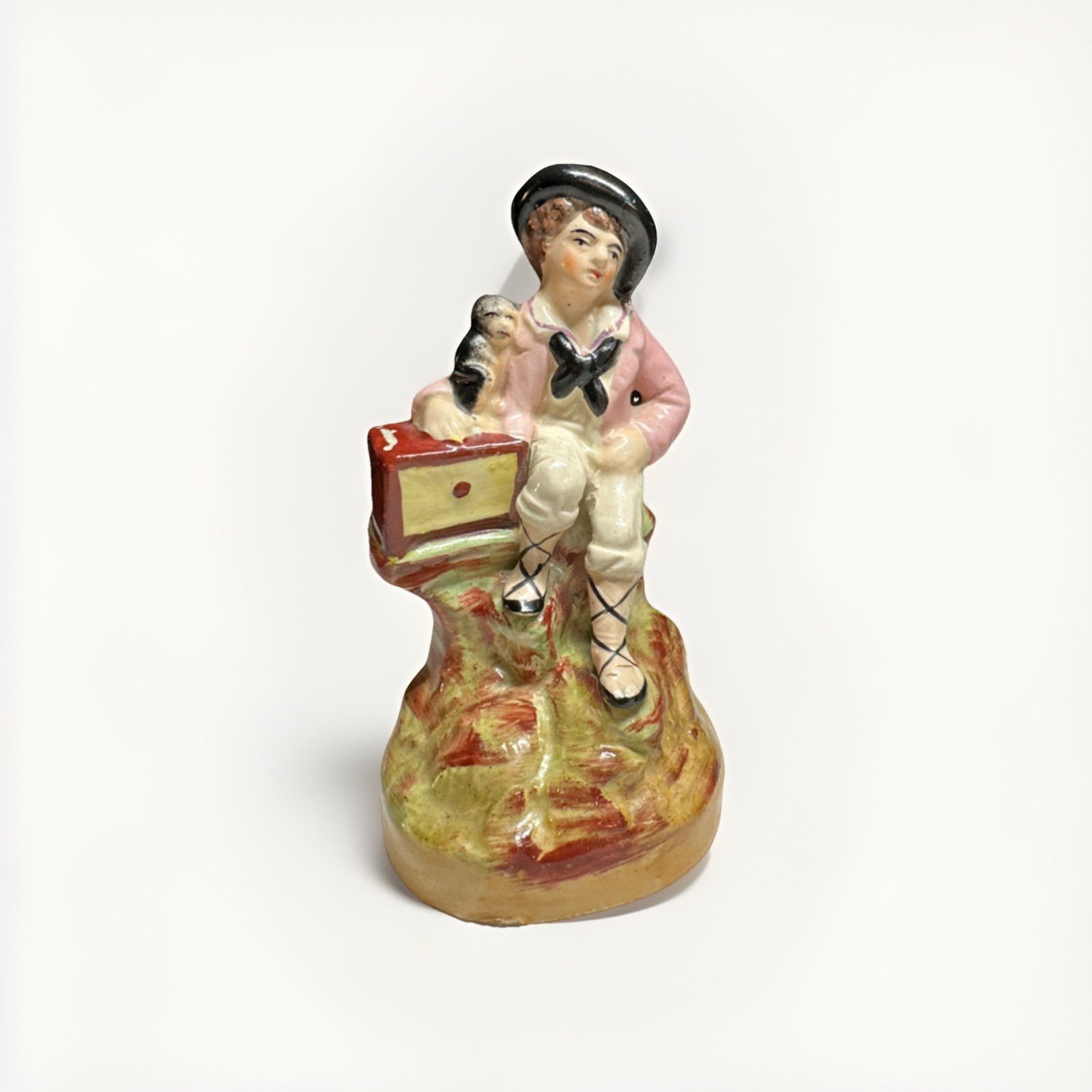 Ceramic Couple Figurine Staffordshire Decorative Pair Collectible