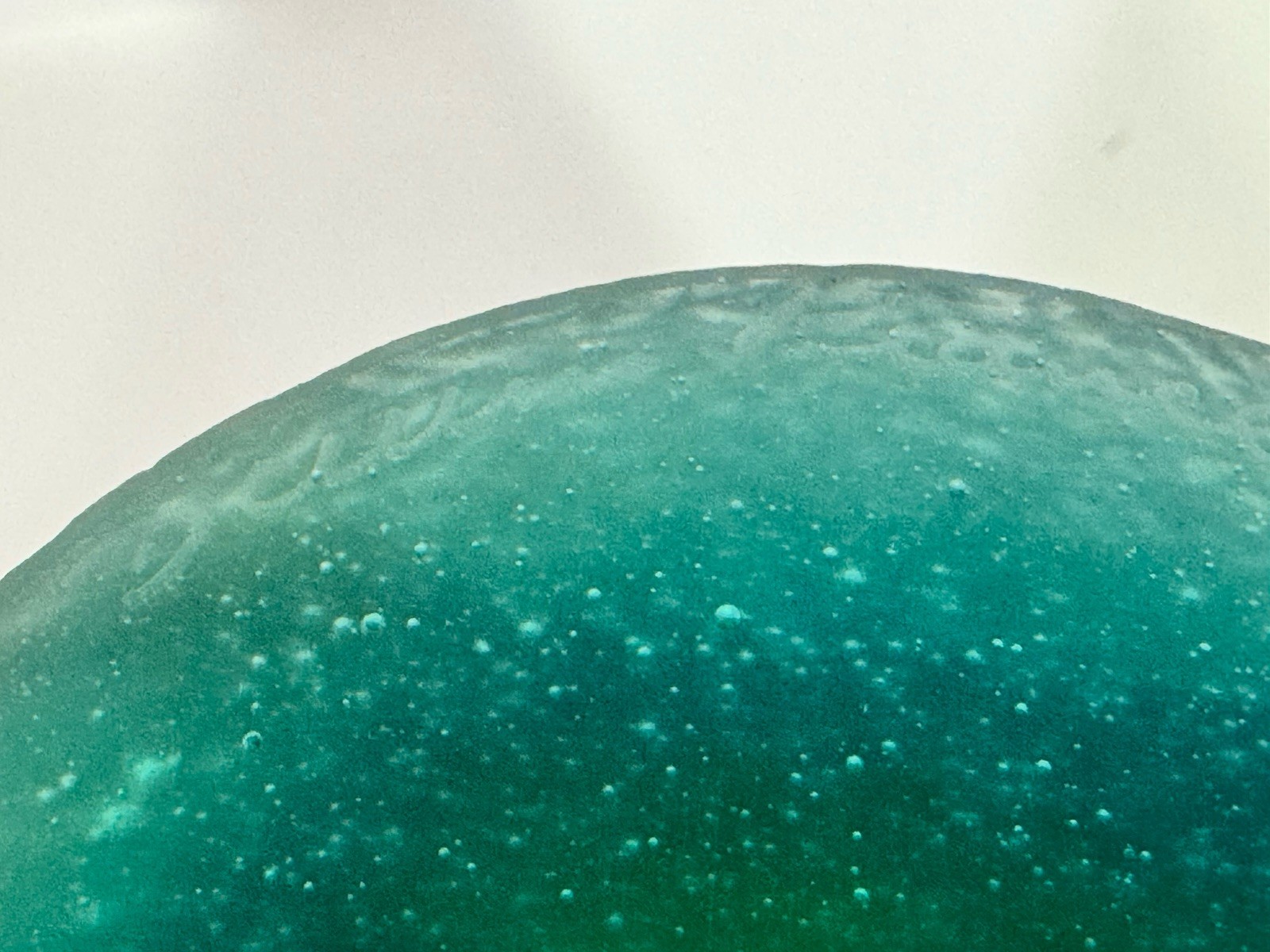Scarce Ltd. Edition Daum Pate De Verre 12” Blue & Green Vase w/Fish Perfect!