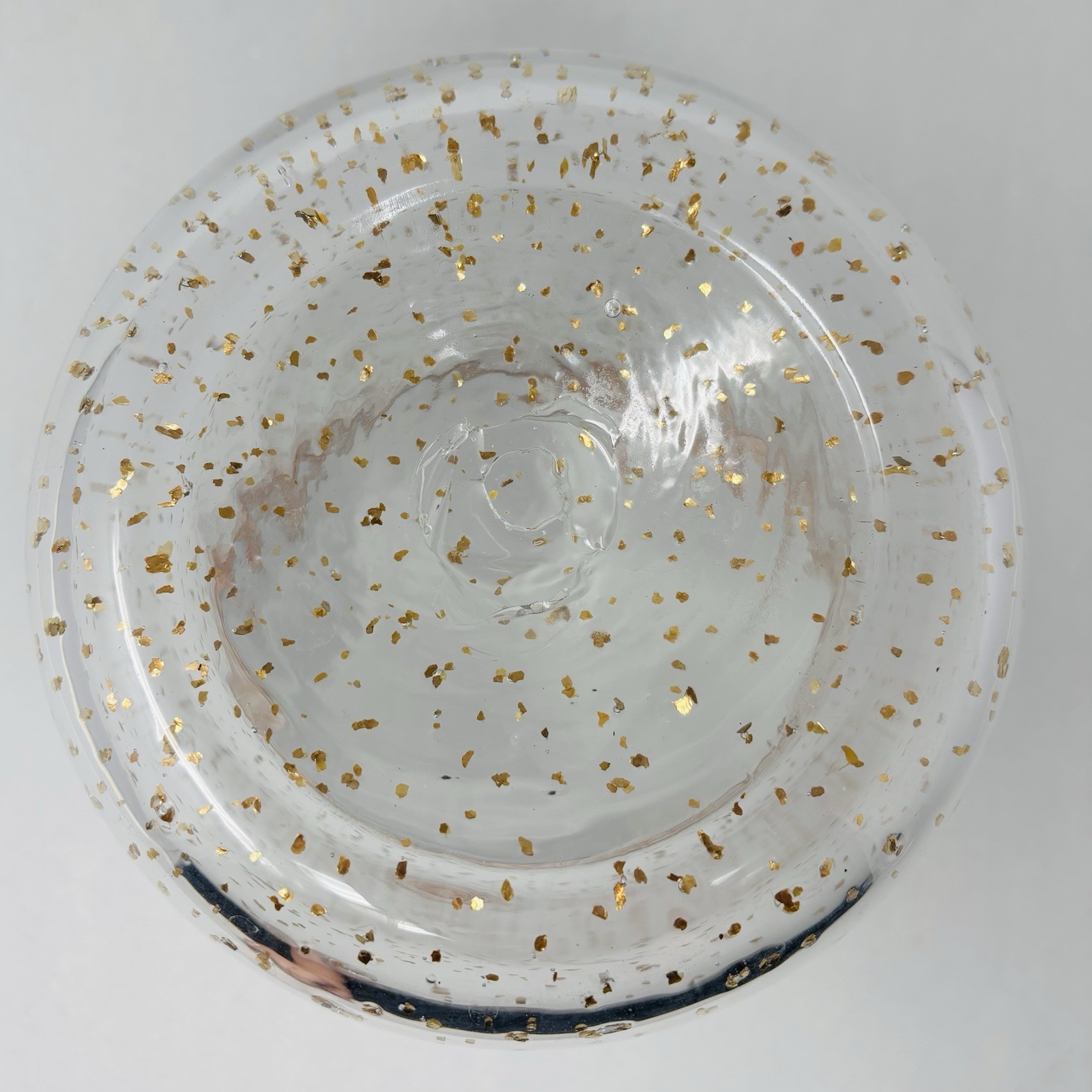 Threshold Gold Hurricane Candle Holder Gold Trim Glass Decorative Jar Pillar EUC