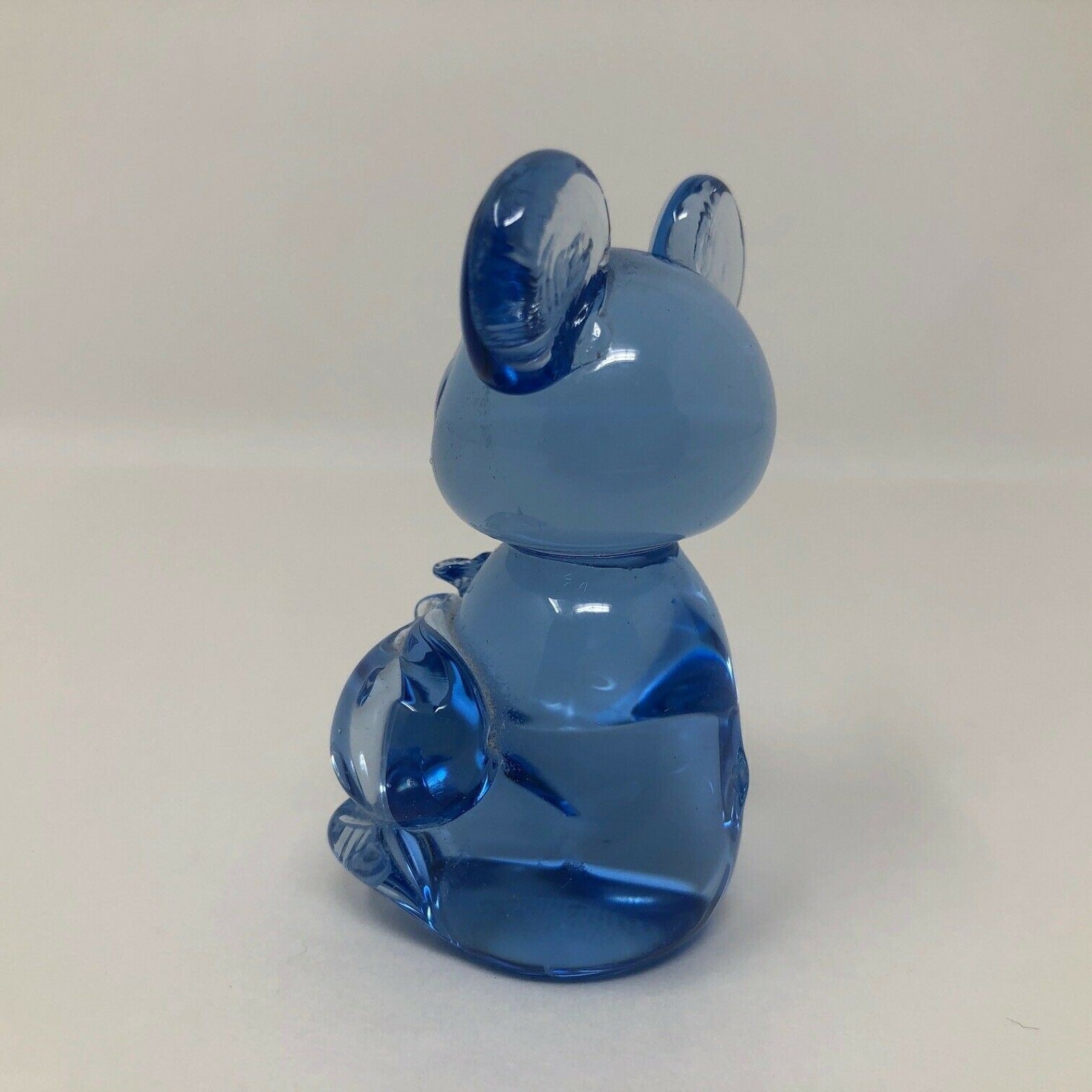 United States Commemorative Fine Art Gallery Blue Glass Koala Bear Figurine