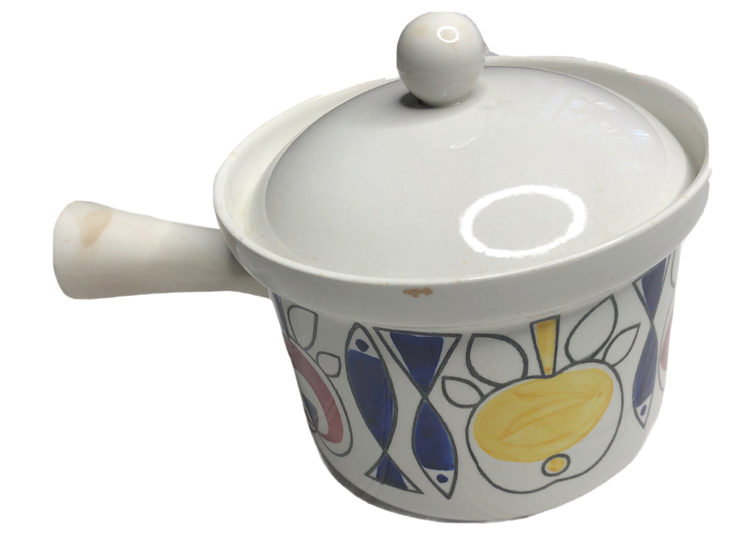 Vintage Rorstrand Sweden Pomona One QT Casserole Sauce Pan With Lid READ