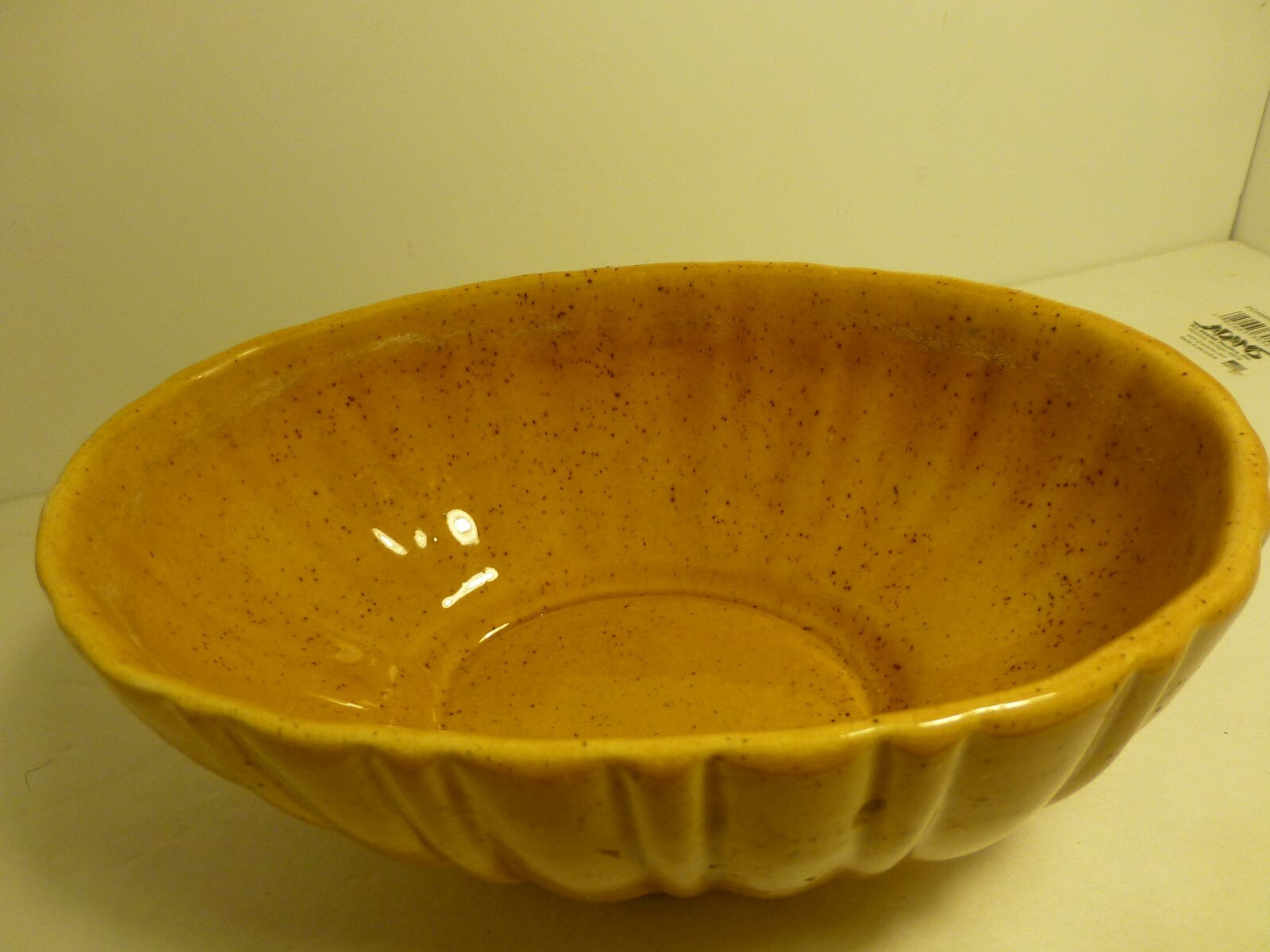VINTAGE Haegar Planter 4020B about 9.5 inches Long Mid-Century Golden Color