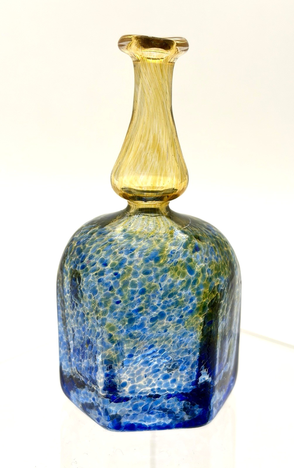 Vintage Kosta Boda Bertil Vallien Bud Vase Signed