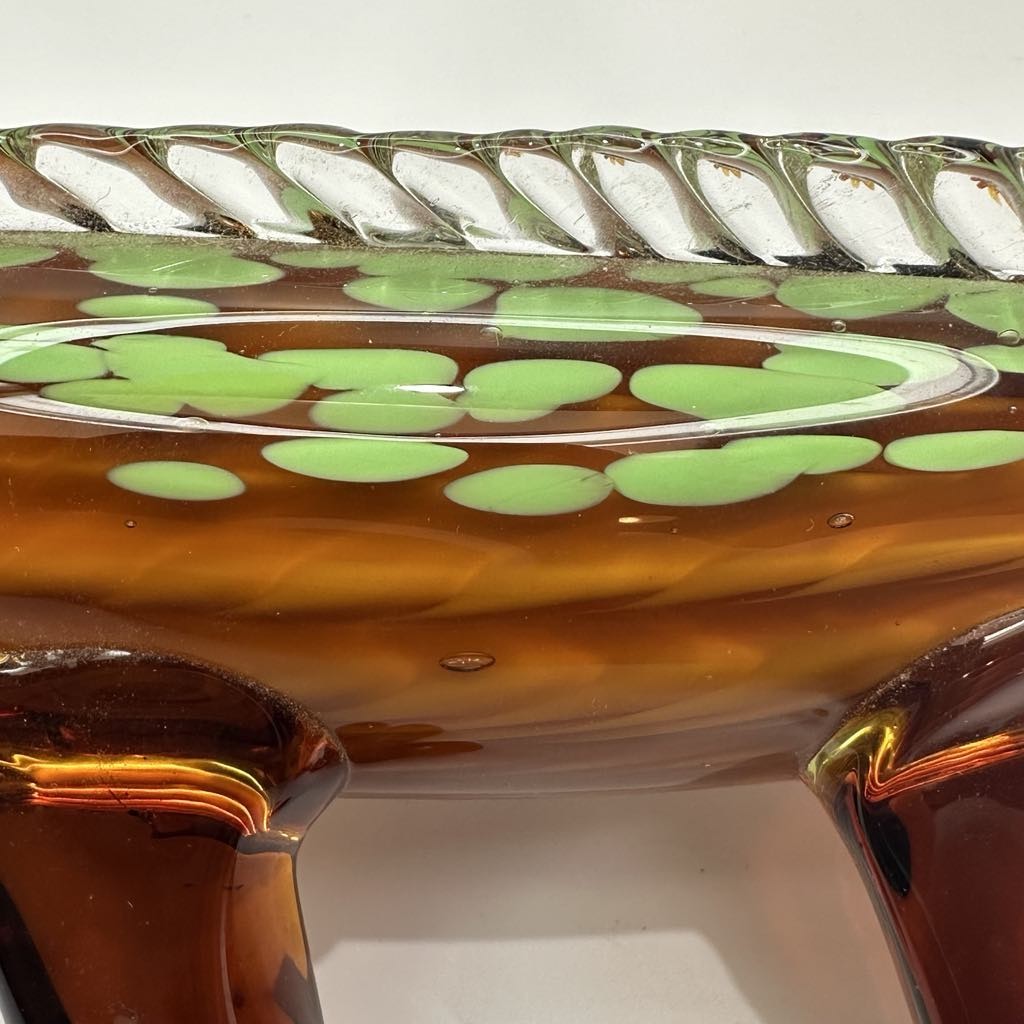 Blown Glass Alligator/Crocodile Murano Italy Style