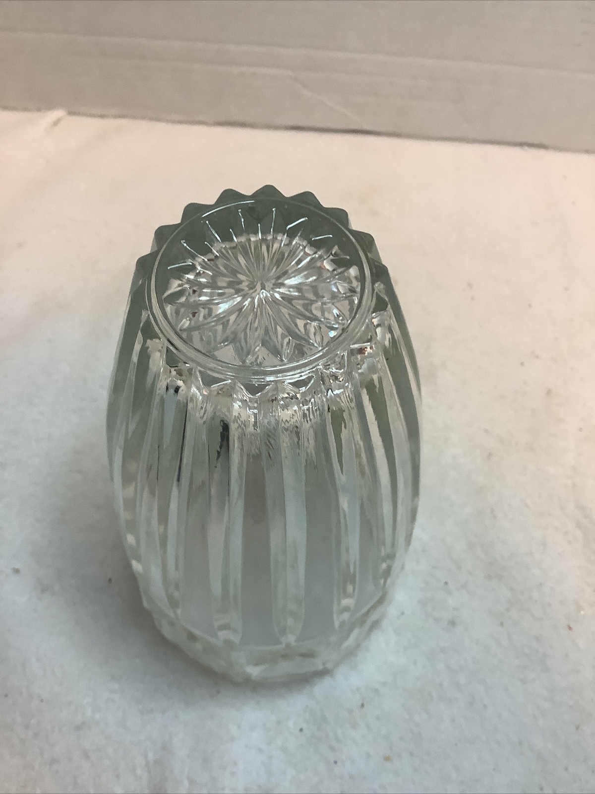 Sweetheart Valentine’s Vase 5th Avenue Mikasa Hearts Lead Crystal 7.5″