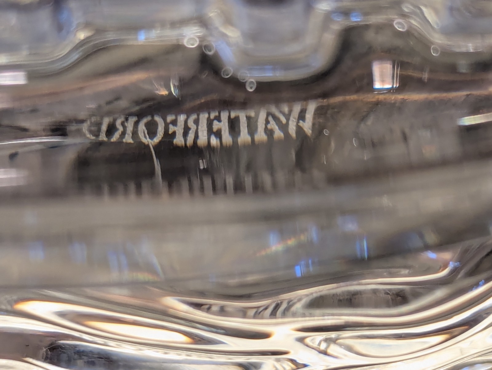 Waterford Crystal 9″ Sailboat Figurine Signed Nautical Yacht Sculpture Ireland
