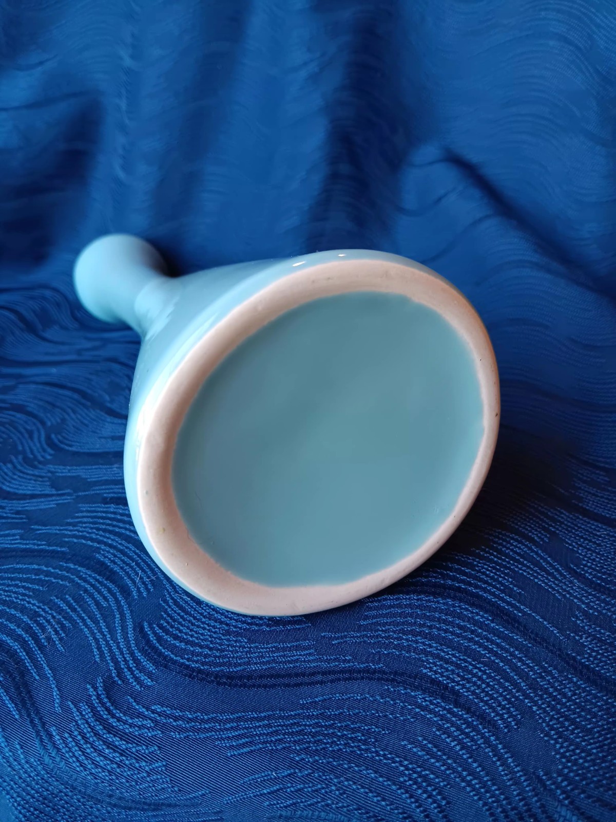 Modern Art Studio Blue Vase