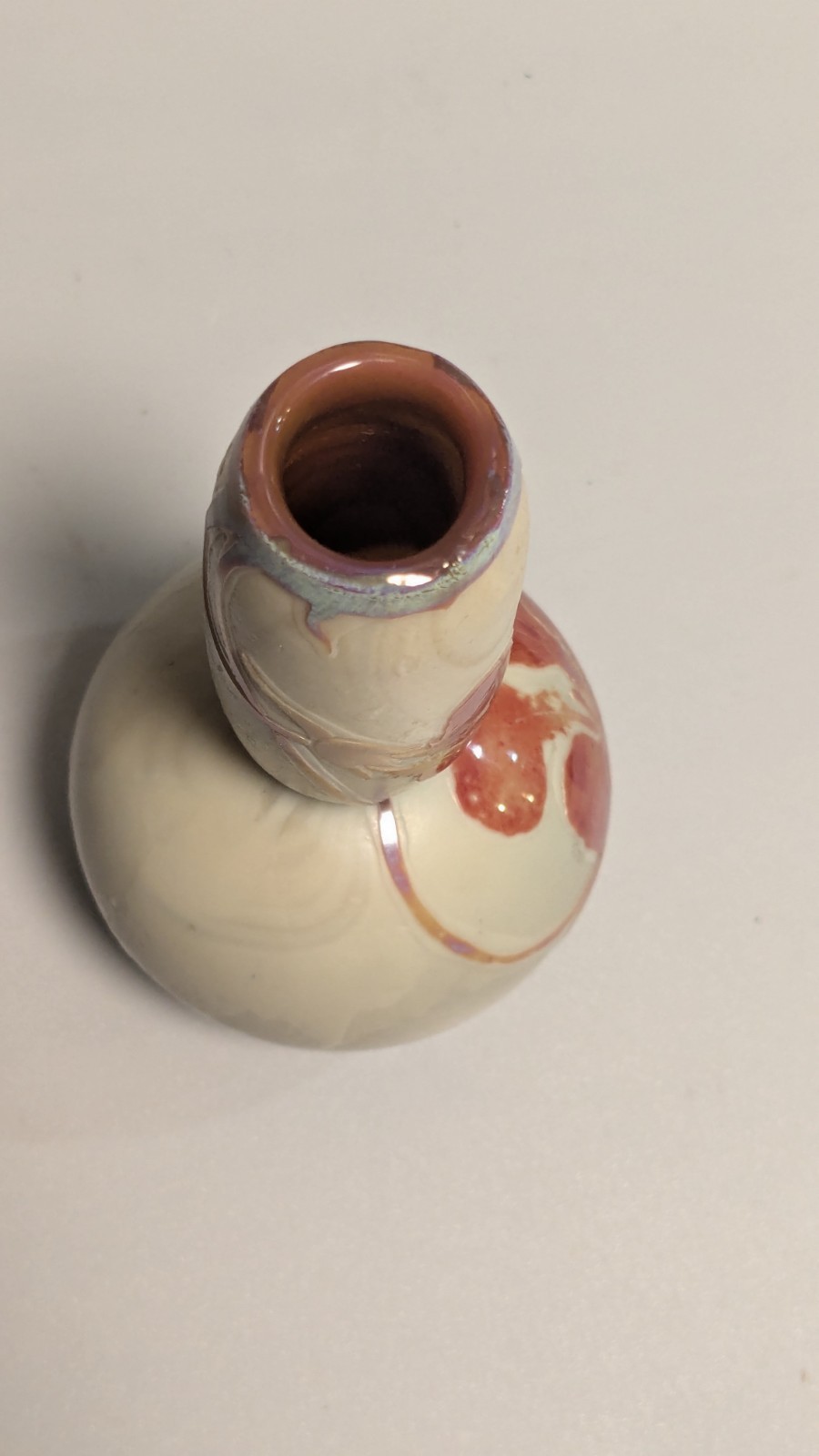 Antique Signed Legras Miniature Cabinet Vase – French Cameo Glass