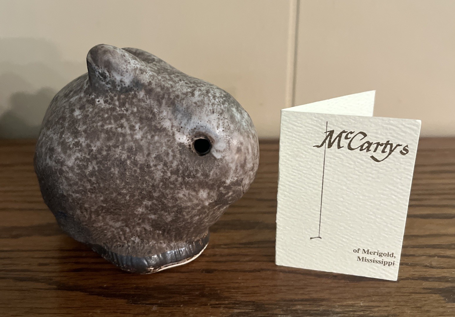 McCarty’s Pottery Nutmeg Rabbit / Bunny GENUINE – First Quality