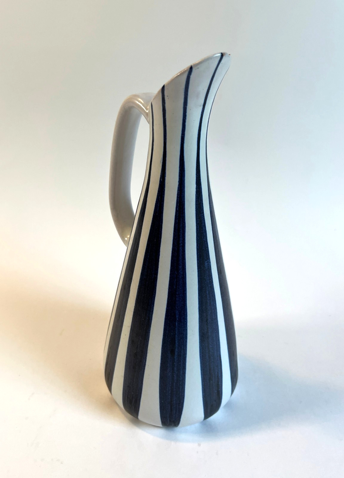 MCM Mette Doller Andersson & Johansson Hoganas Pottery Sweden Pitcher Vase