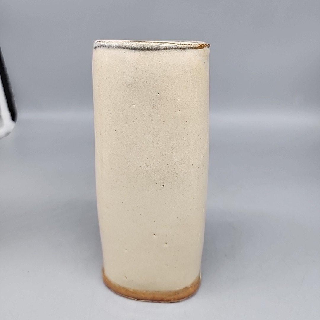 Vintage W Fuller Clay Ceramic Vase 7.25″