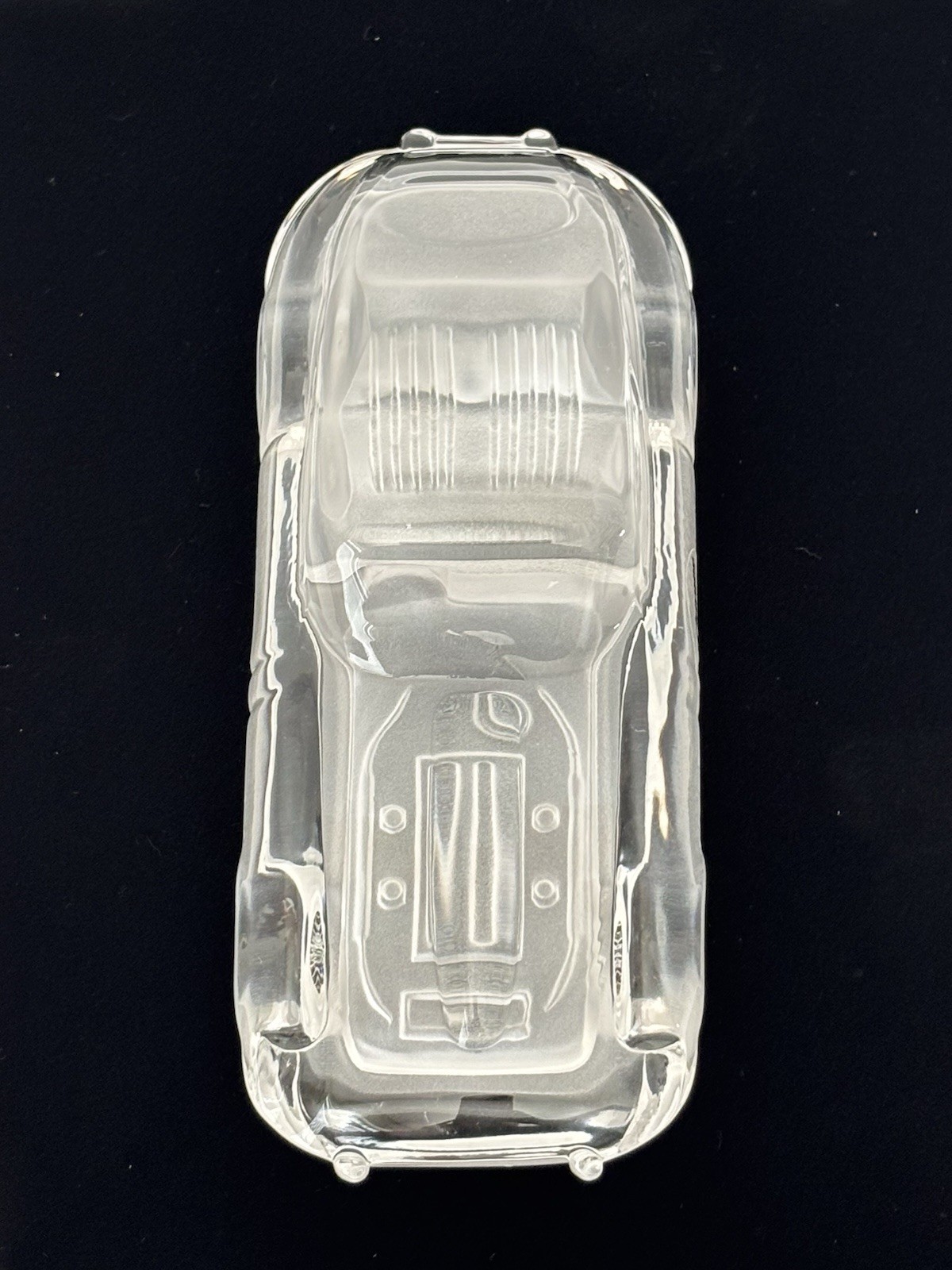 Jaguar XK 120 Hofbauer Lead Crystal 6.5″L Model Car Sculpture Paperweight