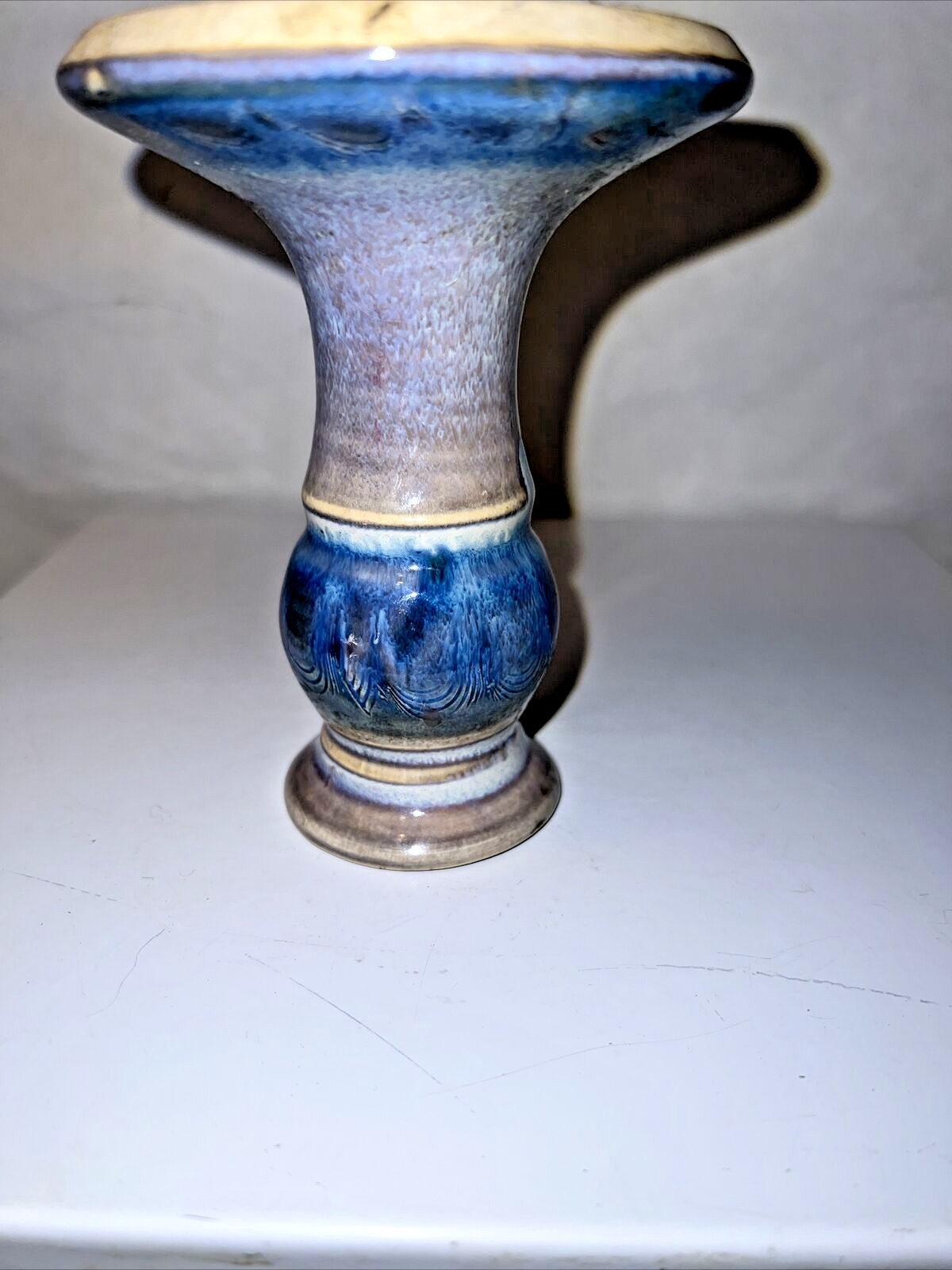 Robert Esposito Unity Pond Pottery Candle Holder ESPO signed out of production