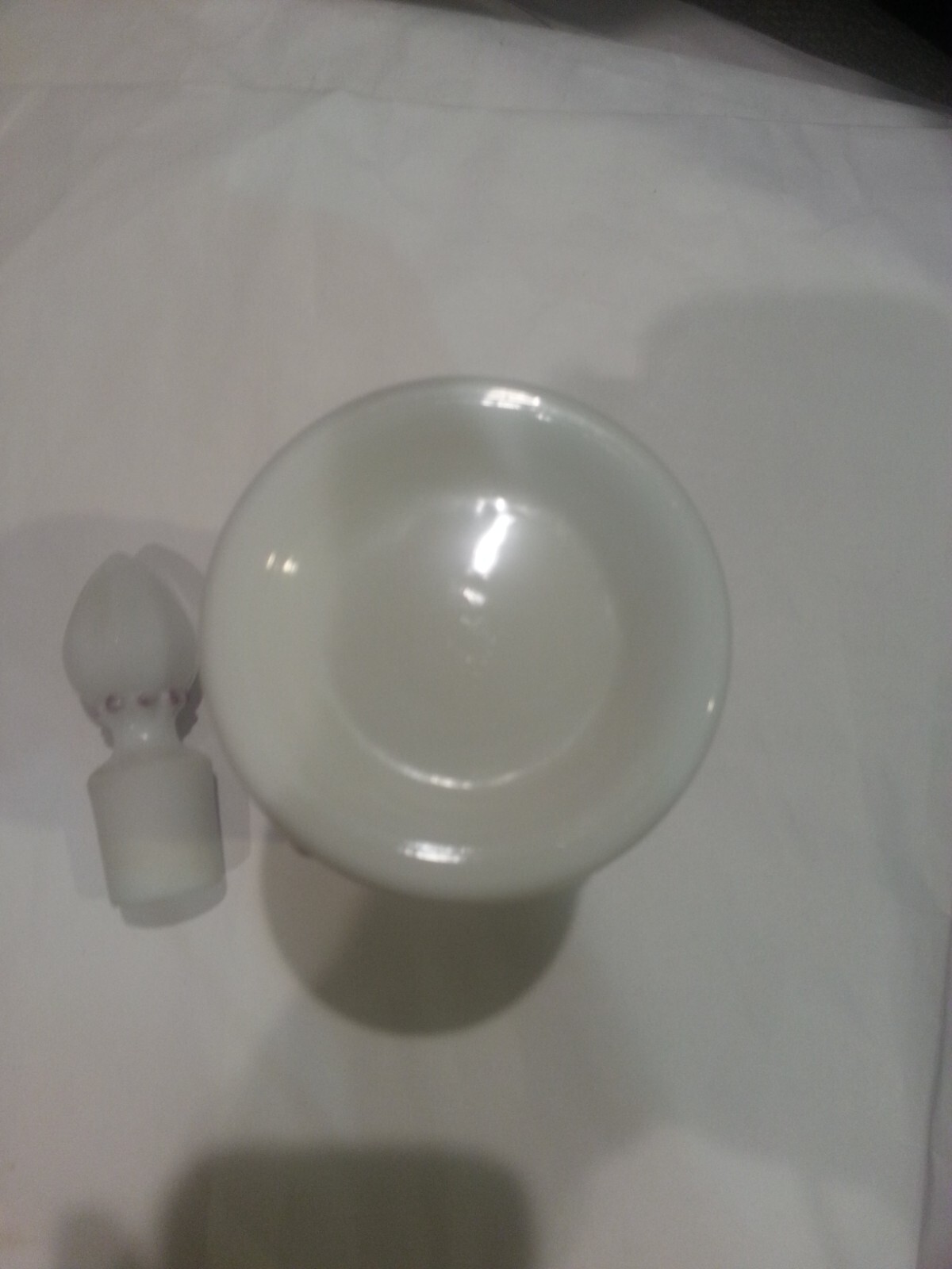 Westmoreland Paneled Grape RARE PG-75 Deorated Toilet Bottle