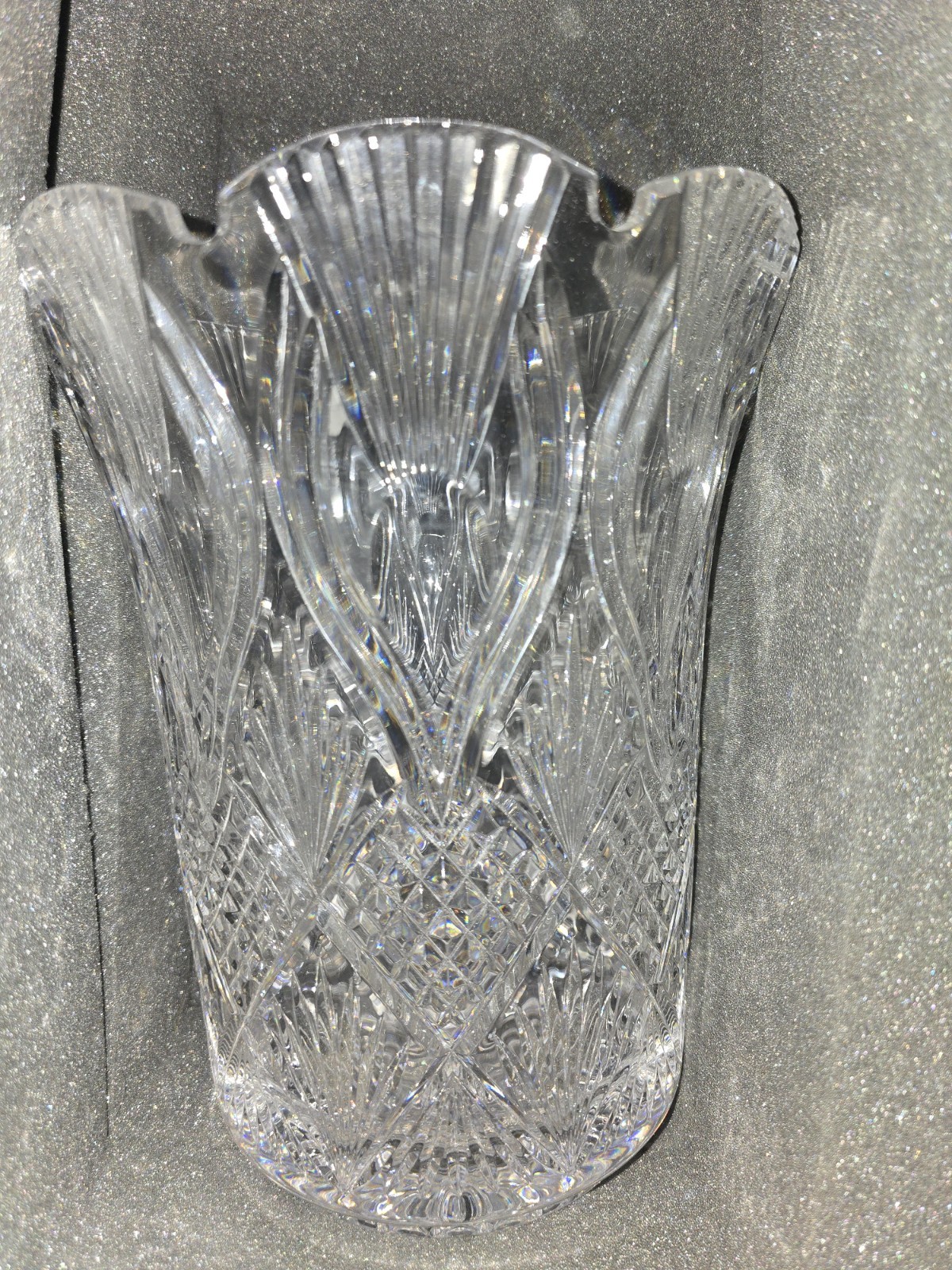 Waterford Crystal House Of Waterford Vase Centerpiece