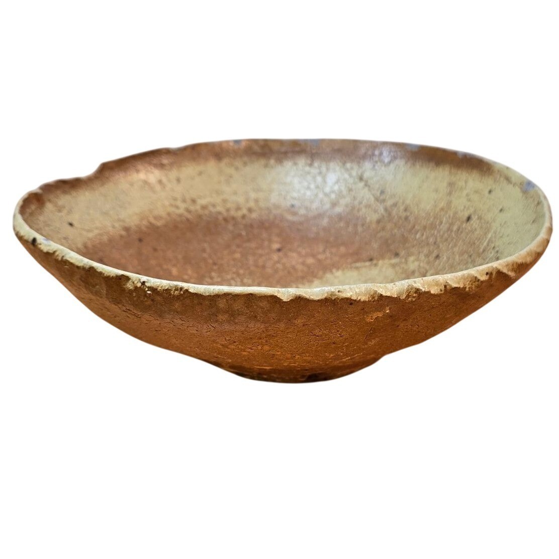 Cement Bowl Handcrafted Art Rustic Farmhouse Fruit Pot Planter Round