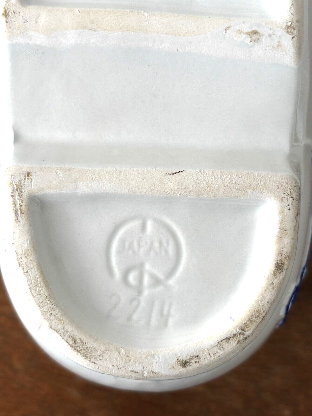Dutch Shoe Planter Rubens Original, Japan Delft Style Ceramic Shoe Shape Planter