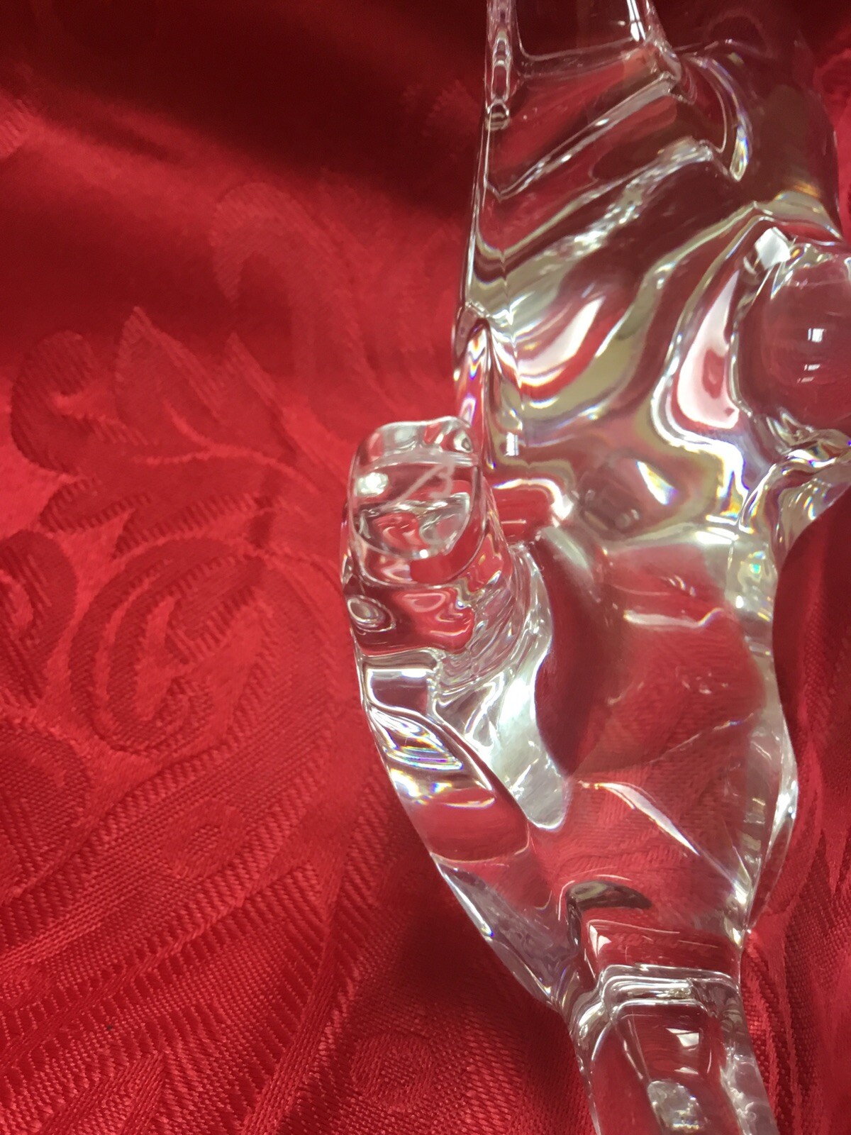 NEWIB FLAWLESS Stunning BACCARAT Glass ZODIAC 2019 Crystal BOAR PIG HOG Figurine