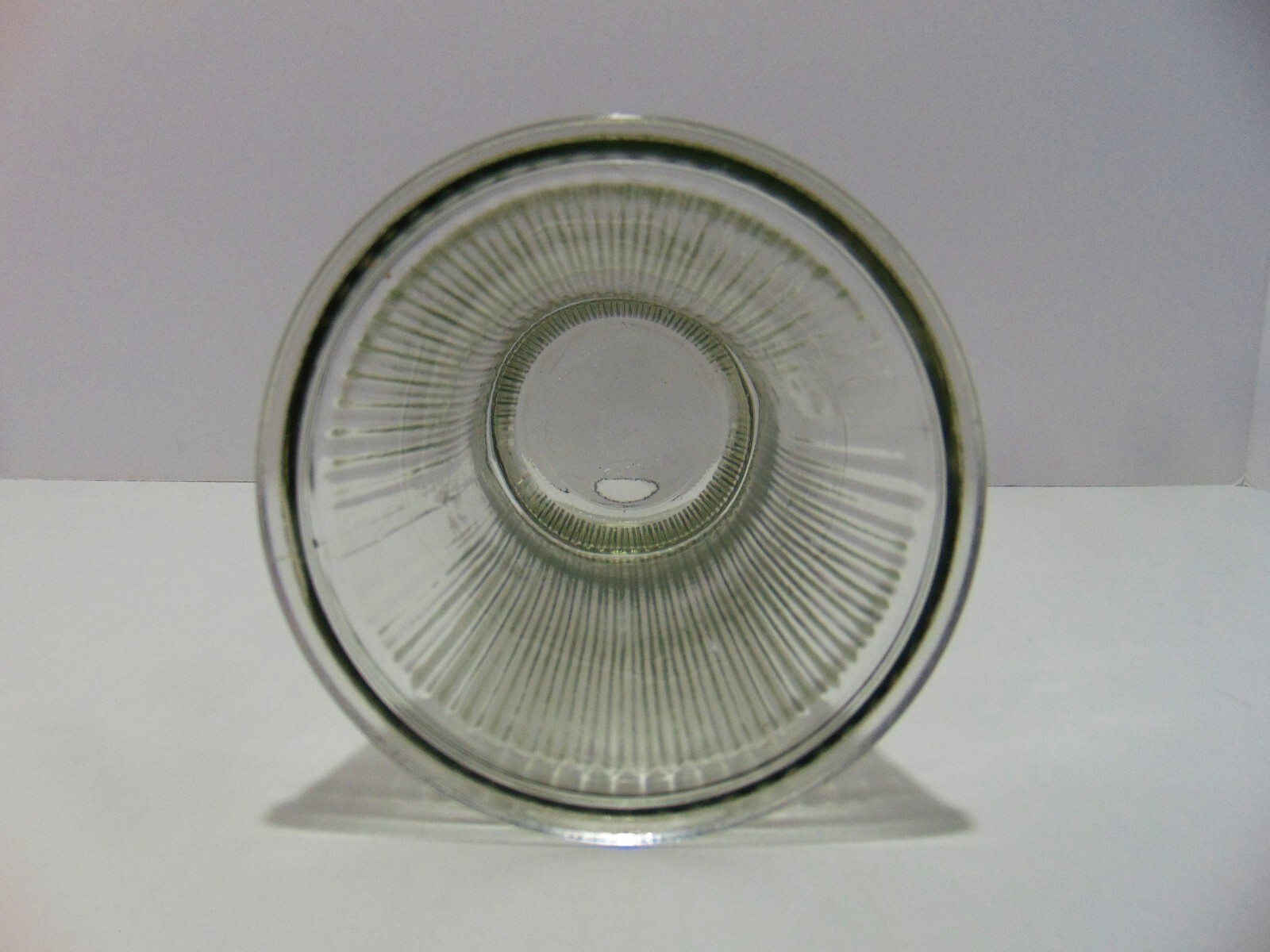 Hoosier Glass Clear Ribbed Vase 4088 B