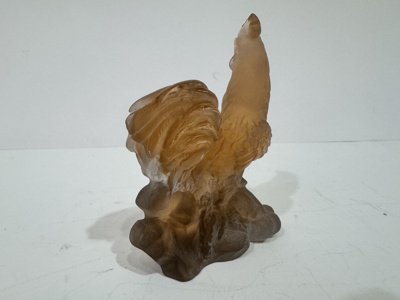 Daum Crystal Pate De Verre Chinese Horoscope Rooster Retail $600 Perfect