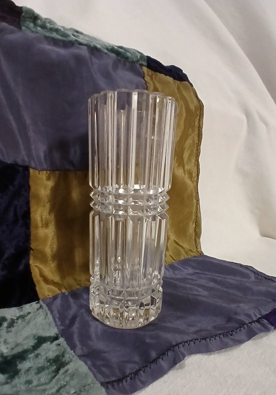 Cristal D’Arques-Durand Montparnasse 6.75” Heavy 24% Lead Crystal Vase
