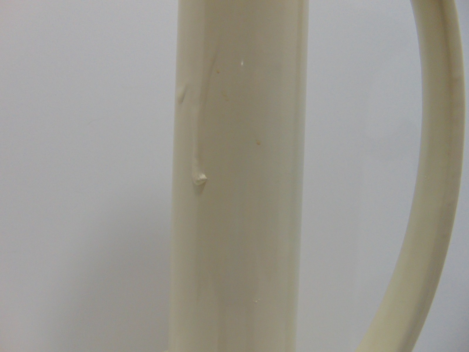 Haeger Pottery 4070 White Grecian Pitcher Ewer Vase