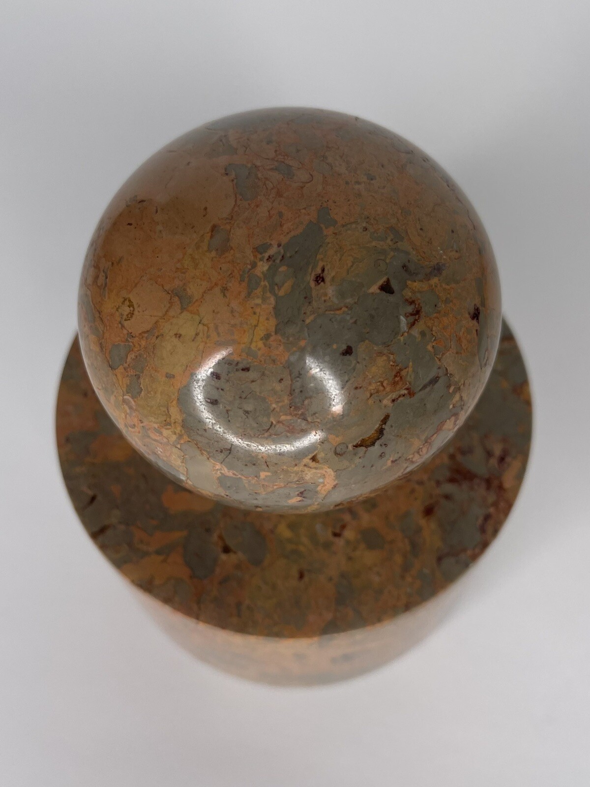 Vintage Stone Marble Paperweight – Made In Portugal – 4 Lbs