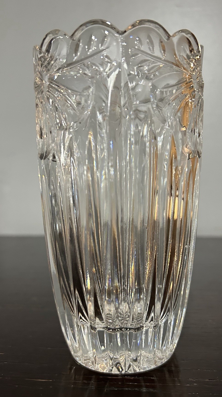 Waterford 6 X 3 1/4 Vase
