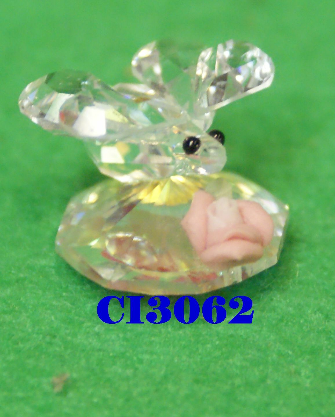 CRYSTALLITE CRYSTAL FIGURINES ANIMALS WHALE OTTER ROSE YOU CHOOSE rz