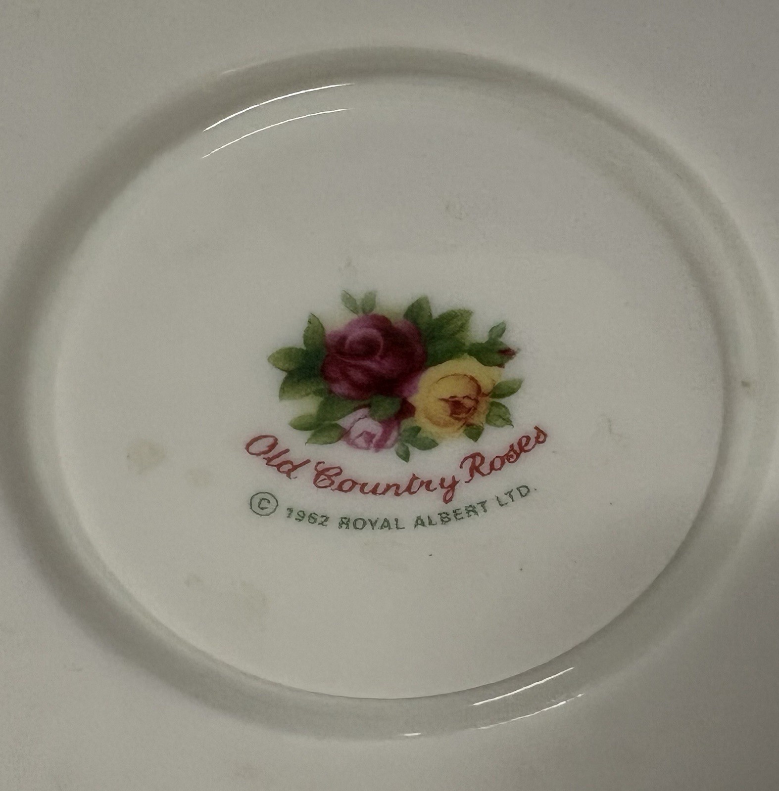 Royal Albert Old Country Roses Basketweave Cottage Votive Candle House 2 Pieces