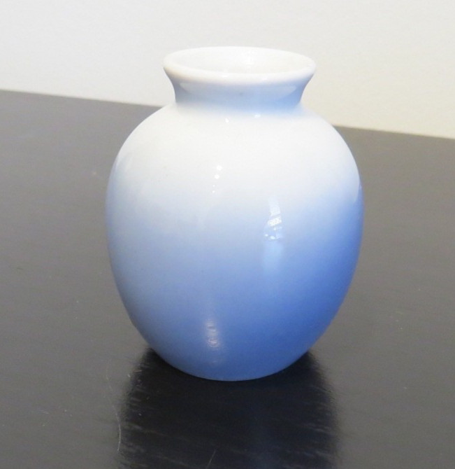 SWEET ROYAL COPENHAGEN DENMARK TINY CHINA FLORAL VASE