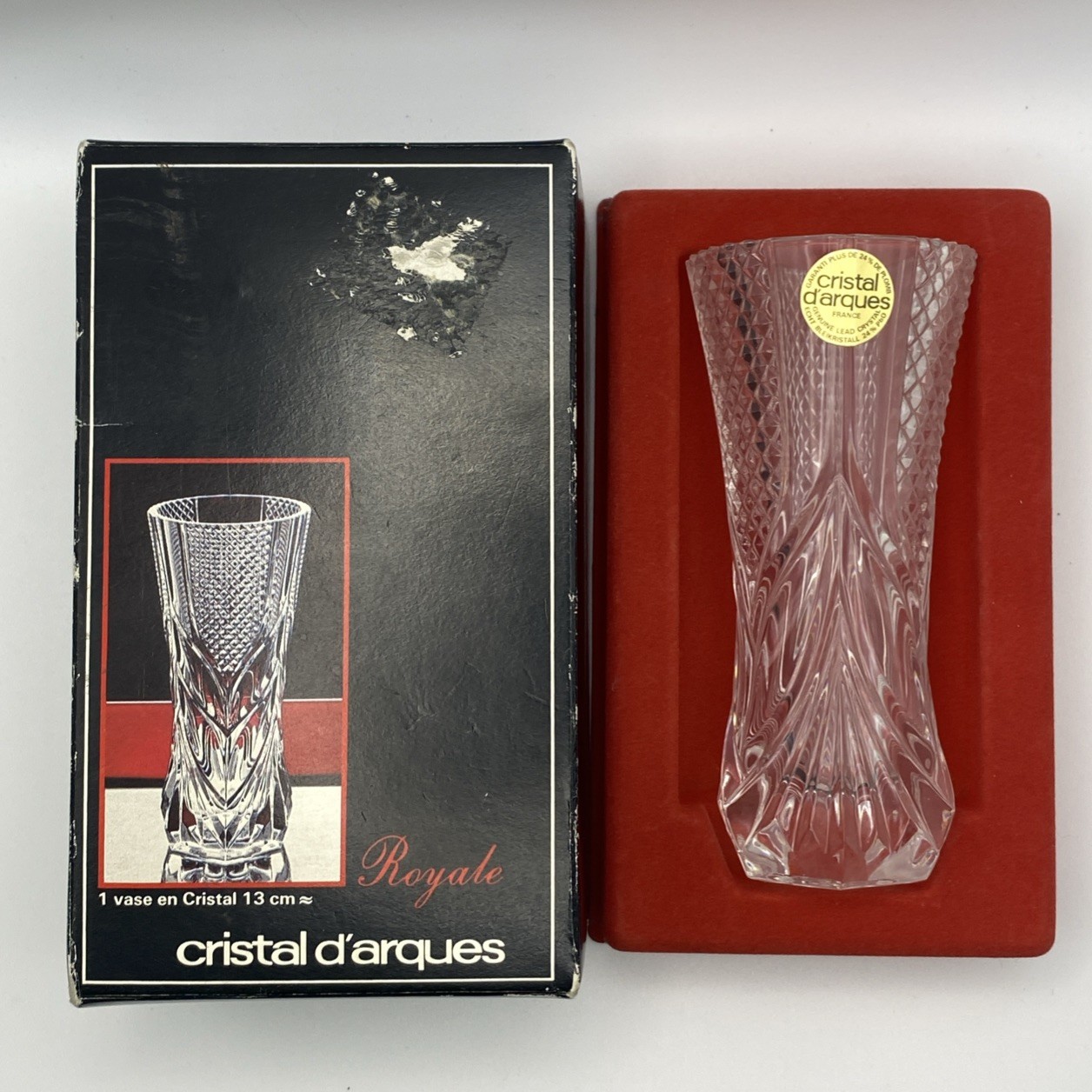 Cristal D’Arques 13 Cm Lead Crystal Vase