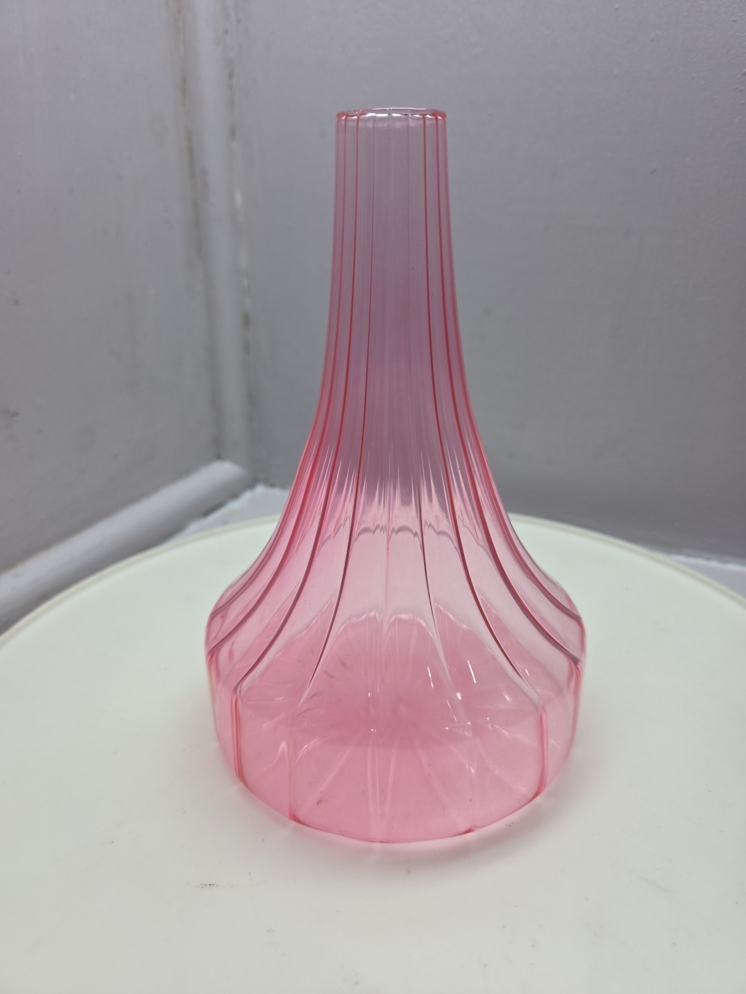 Vintage Egyptian Vase, Blown Glass Vase Lightweight No Chips Or Cracks