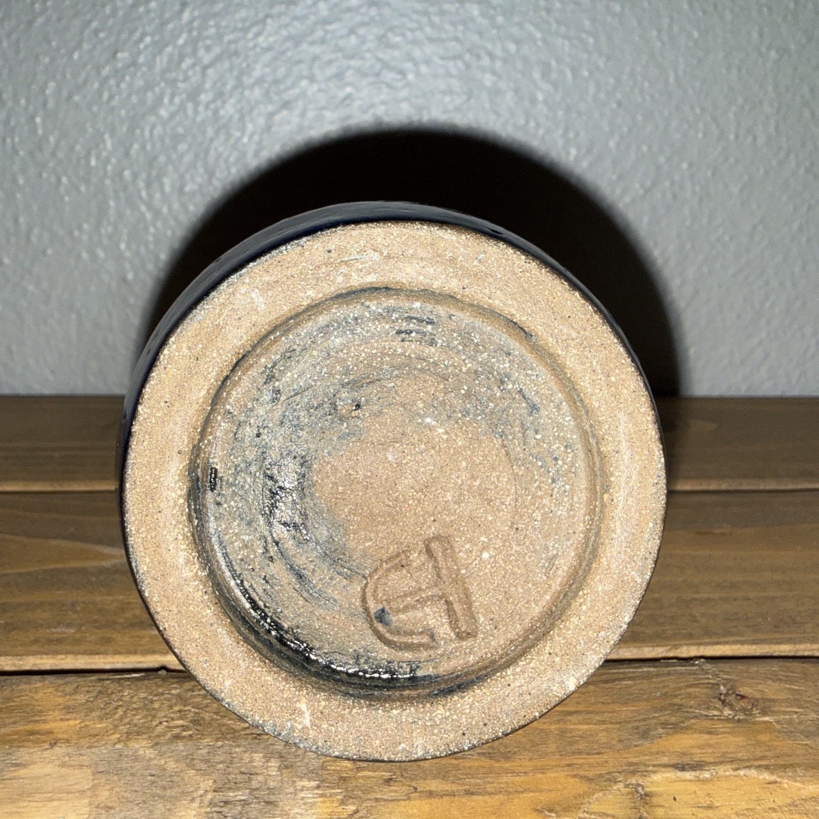 4″ X3” Deep Cobalt Blue Glaze Stoneware Bud Vase