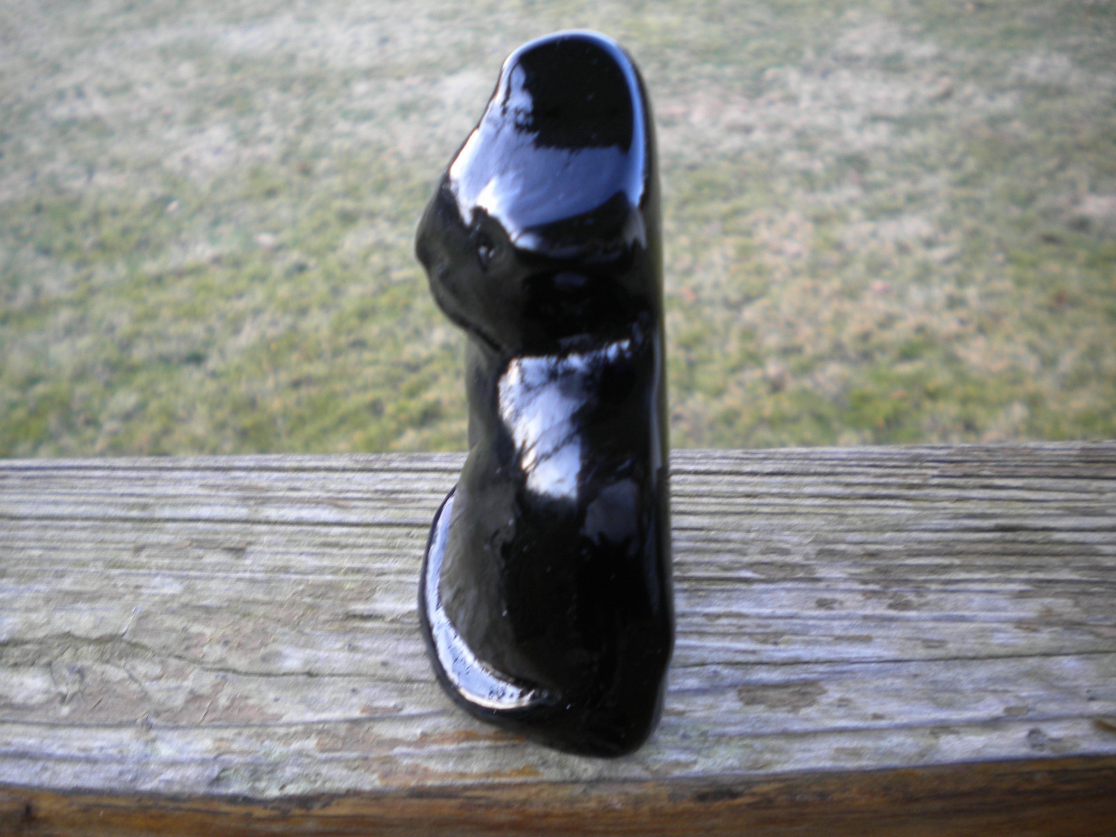 Blenko Glass Cat Figurine – Fig