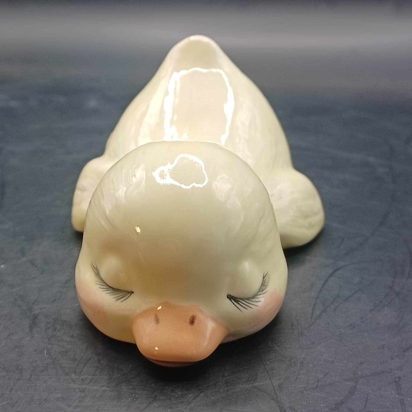 Vtg. Set Of 3 Baby Ducklings, Hand Painted ,signed By Artist Joann Garcia E2442S