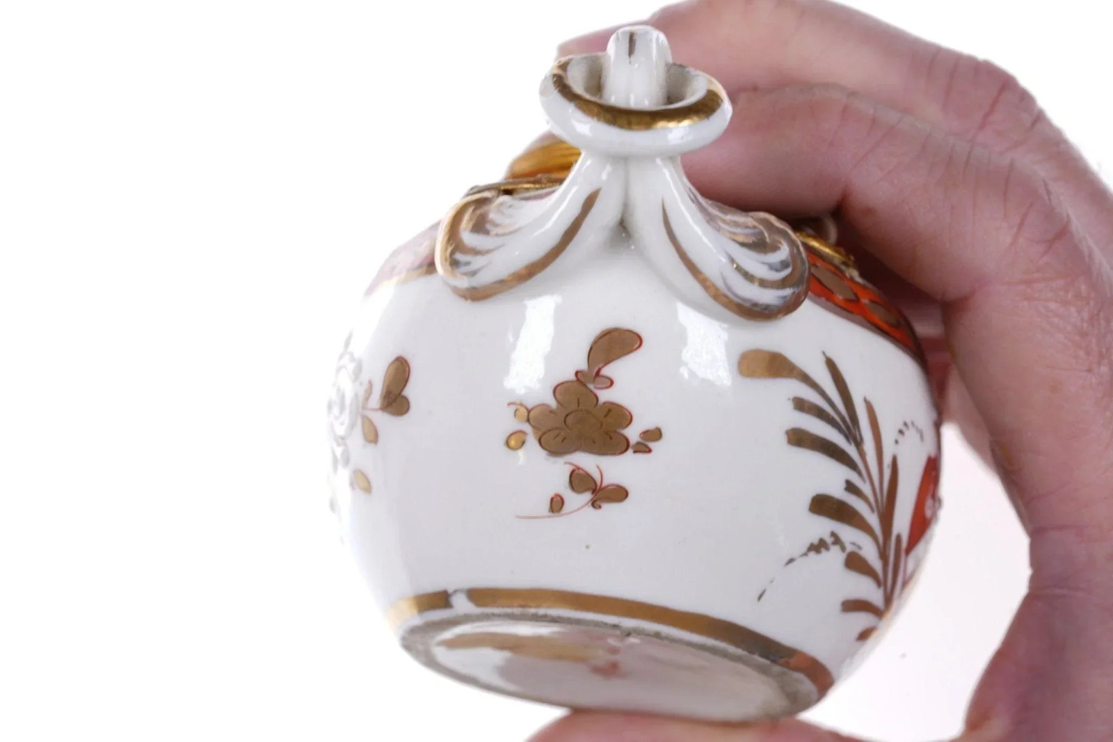 Antique French Armorial Inkwell