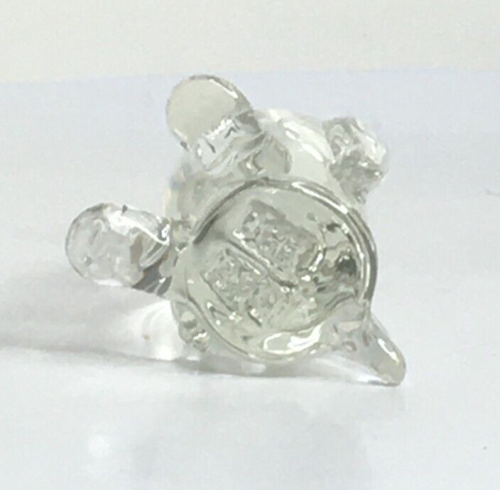 DCB David C. Beaubien 1996 Clear Art Glass Penguin Figurine