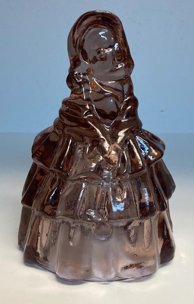 Boyd Glass Figurine Louise Doll Plumberry 1983
