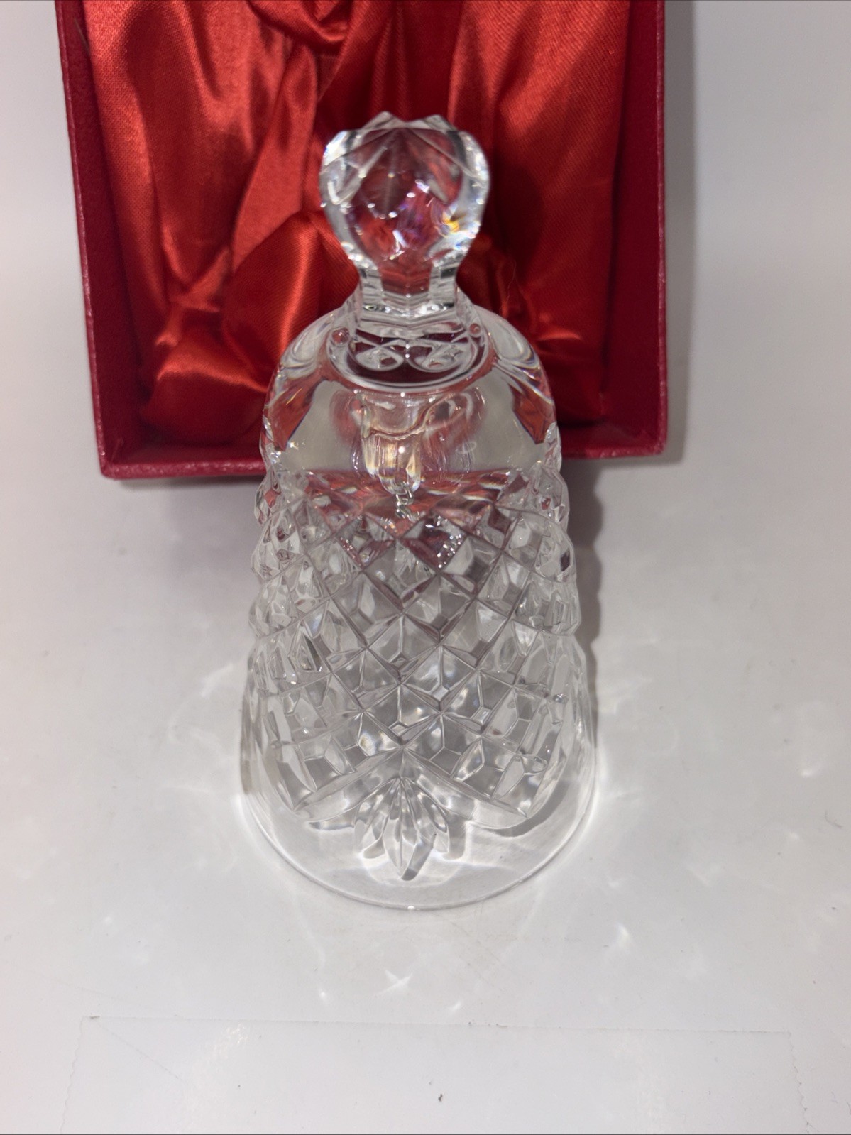 VINTAGE 1991 WATERFORD Crystal 12 Days Of Christmas Bell Eight Maids A Milking