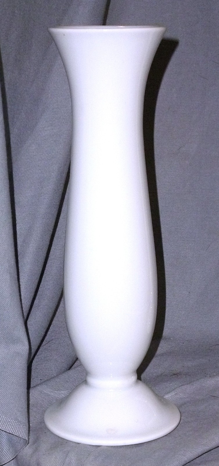 Vase Fürstenberg, White, 1970 1980, 20.5 Cm