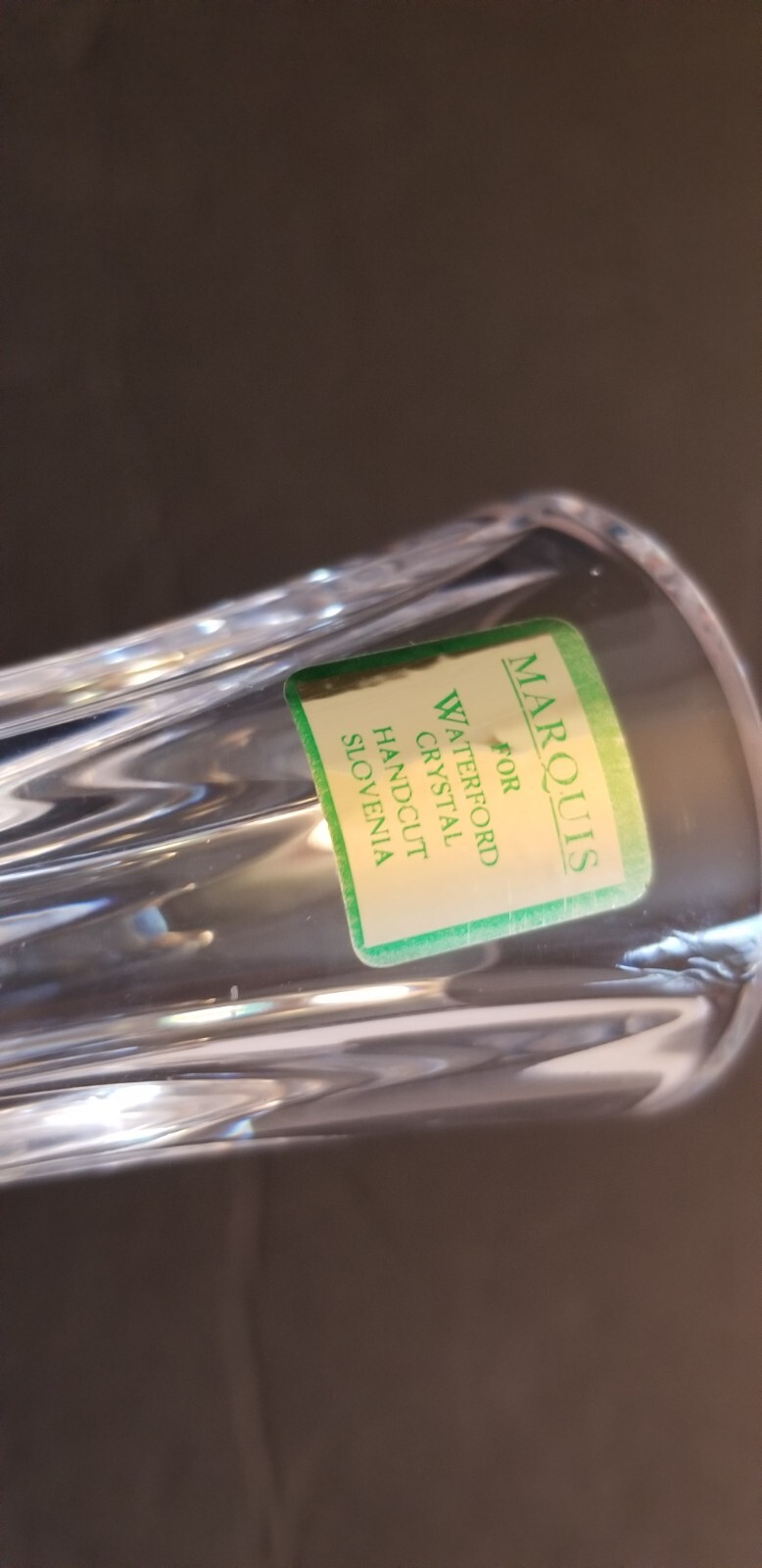 Marquis by Waterford Clear Crystal Bud Vase 7 in