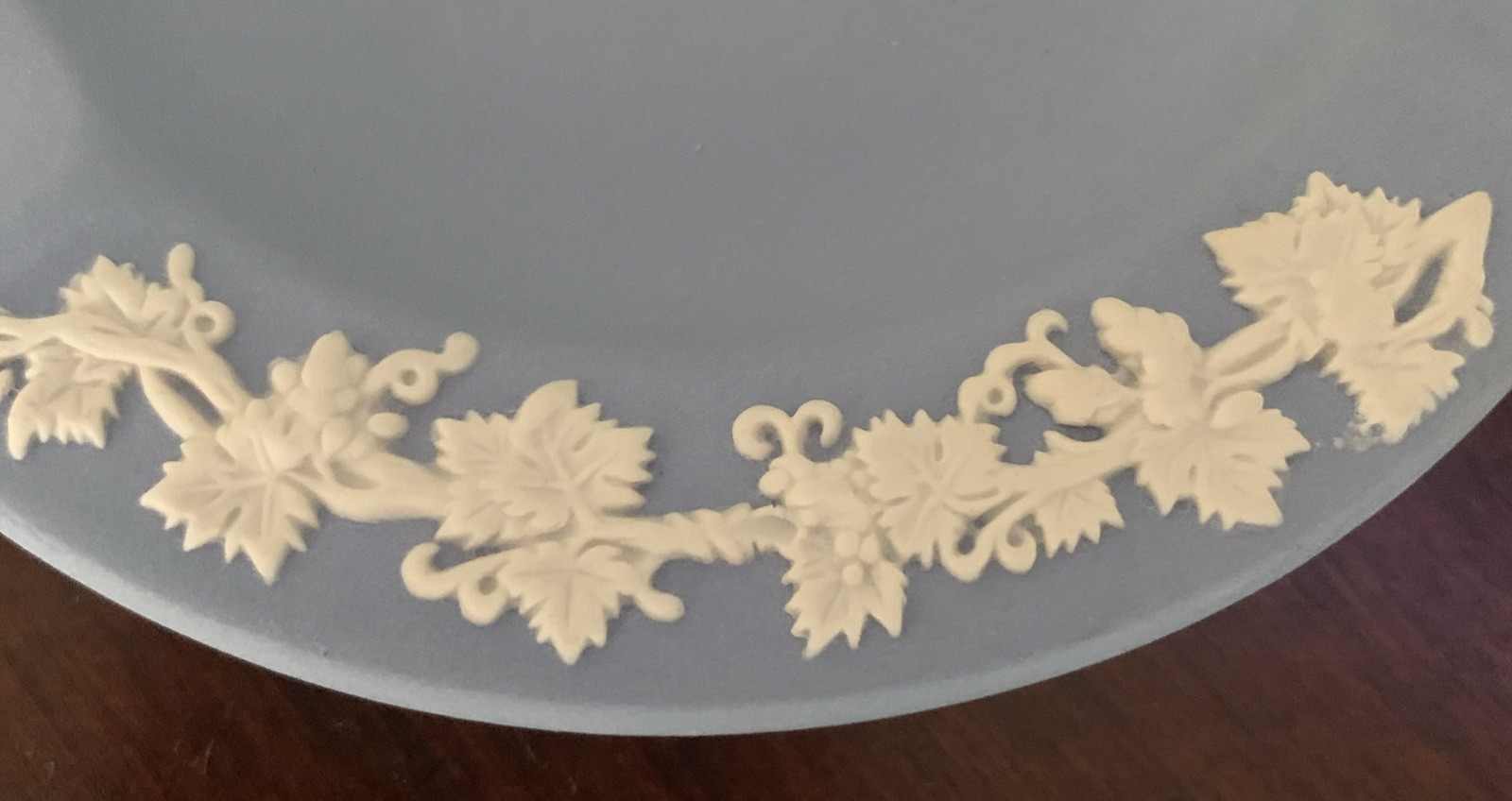 Wedgewood~Jasperware~Ashtray~3 Slots~Blue~Vintage~Original Box~No Chips~Unused