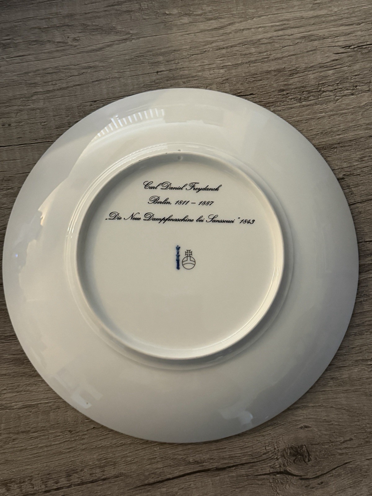 Carl Daniel Freydanck KPM Berlin Potsdam um 1840 Collectible Porcelain Plate