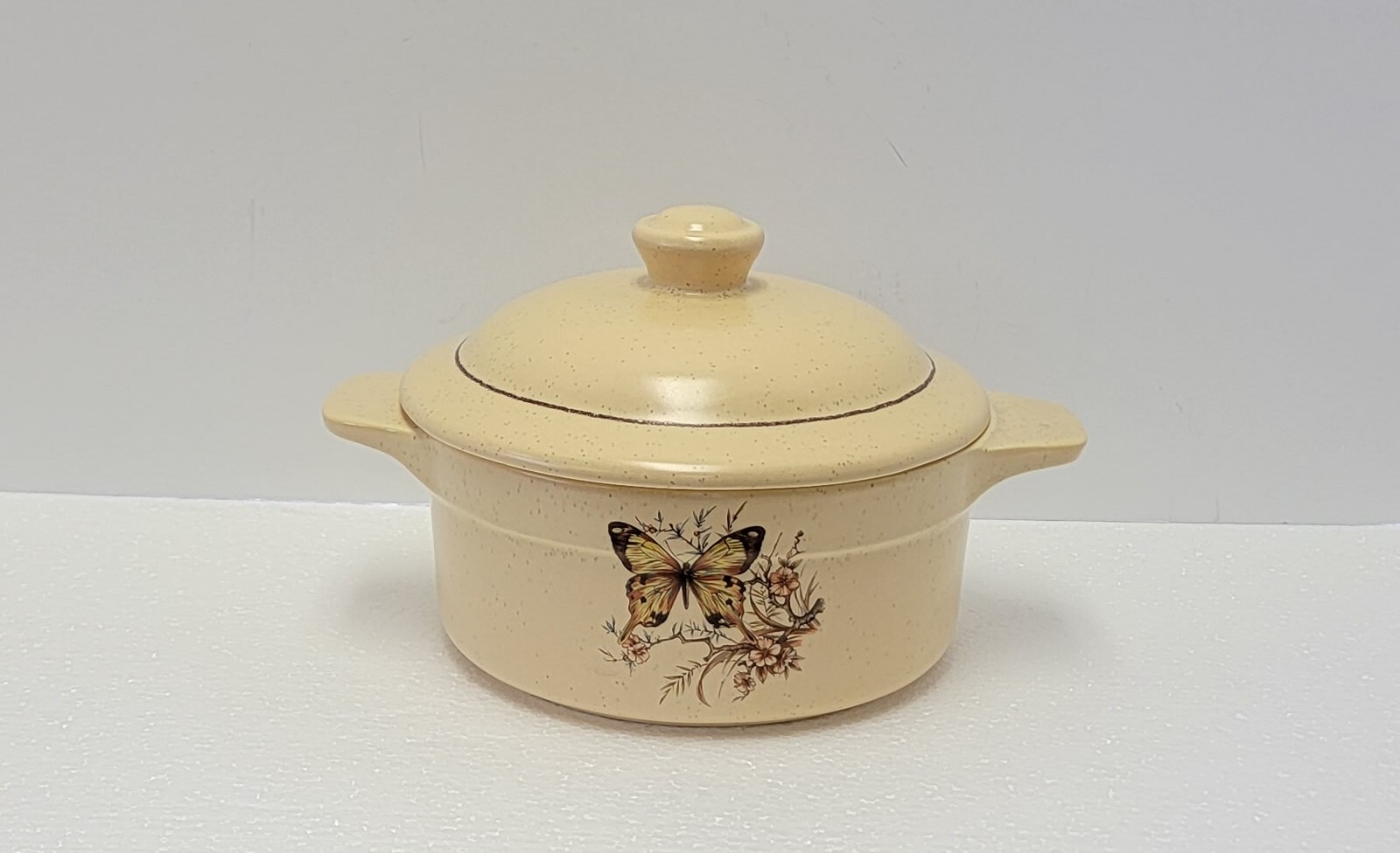 Vintage Treasure Craft Butterfly Kitchen Collection Made in USA Pottery