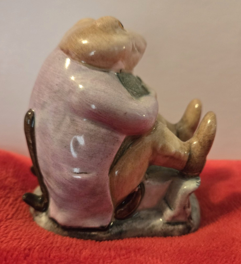 Beatrix Potter’s Mr Jackson Toad Figurine Beswick England BP3b Vintage 1974