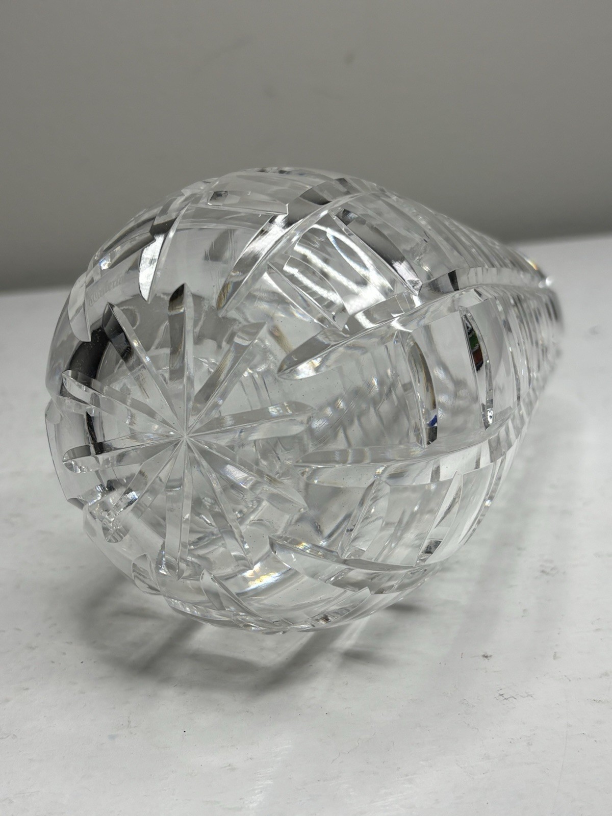 Vintage Waterford Crystal Tralee Vase Signed