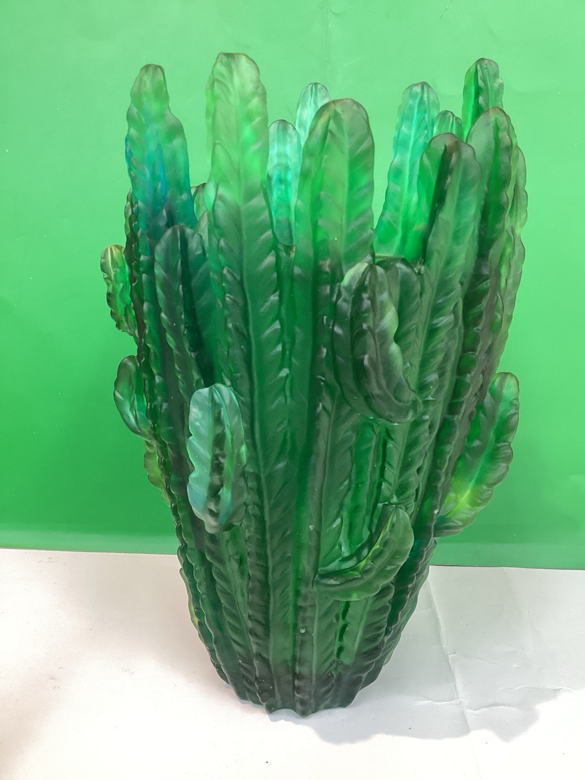 daum france crystal vase
