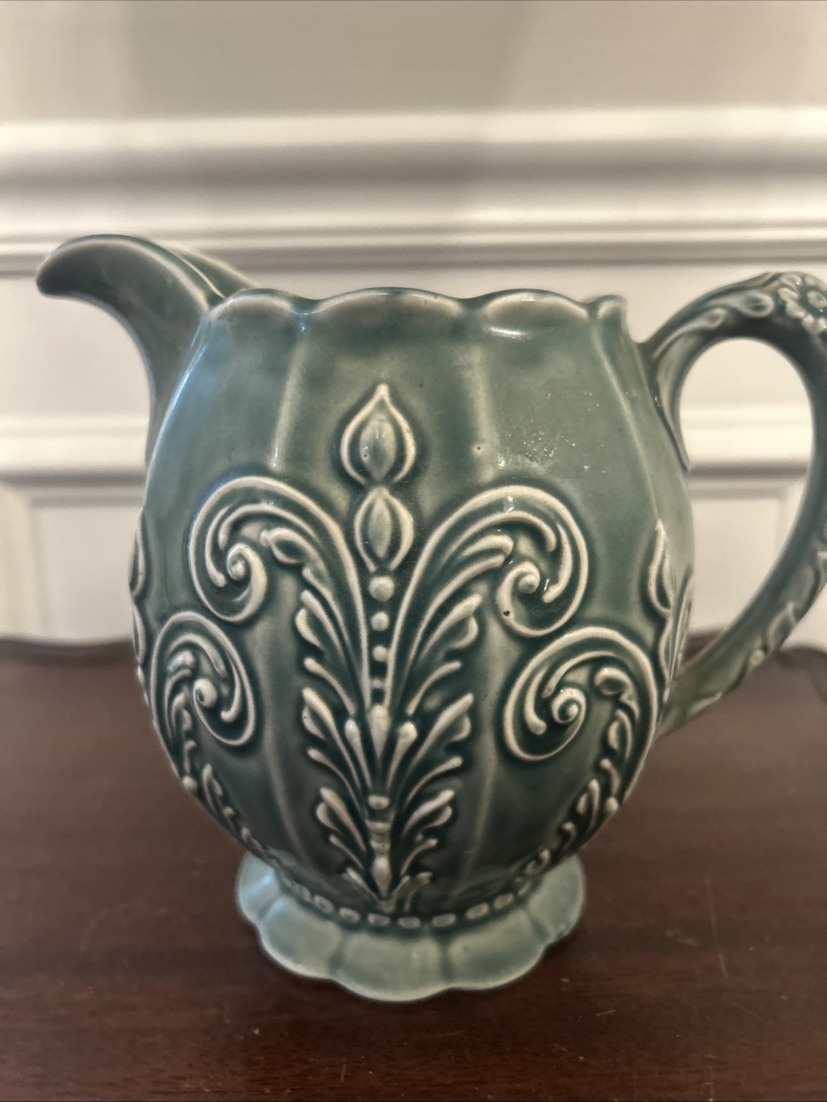 Vintage Blue Ridge Southern Pottery Vase In The Grace Or Martha Pattern